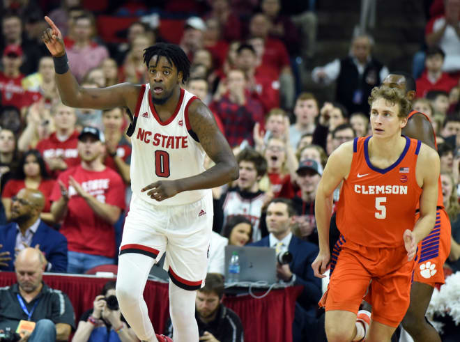 NC State Wolfpack basketball DJ Funderburk 