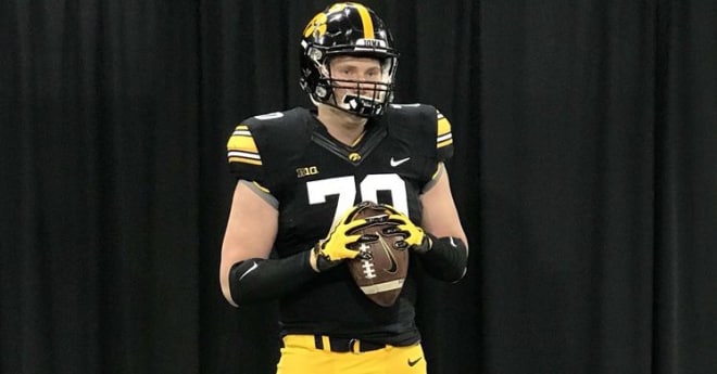 New Hampton offensive lineman Noah Fenske picked up an offer from the Hawkeyes today.