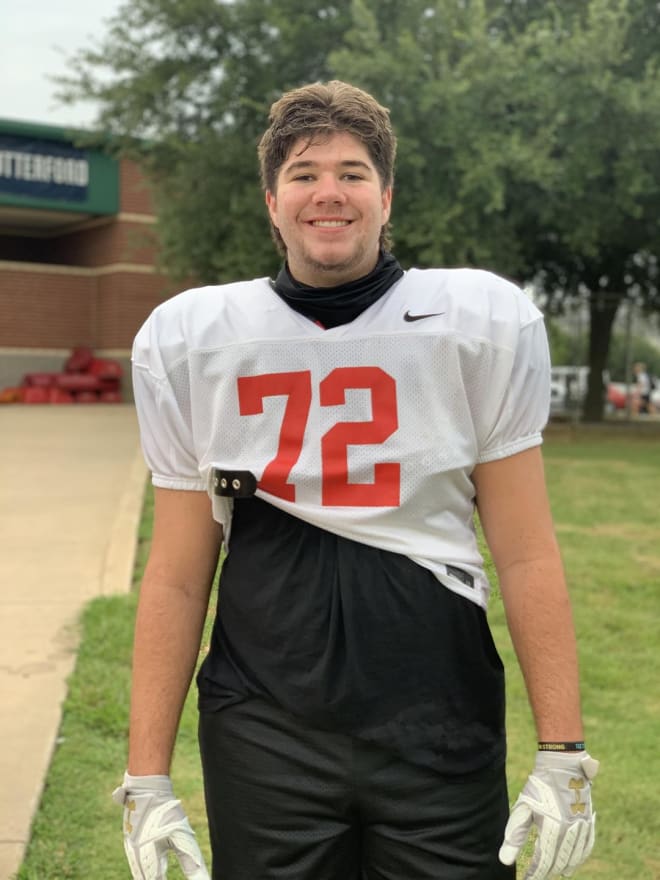 Argyle 2022 OL Sheridan Wilson is one of nine OL offers the TTU coaches have made in 2022