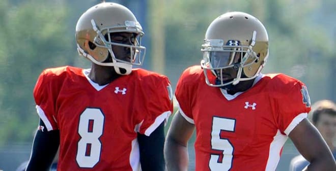 Malik Zaire (8) and Everett Golson (5) both opted to use their fifth seasons elsewhere.