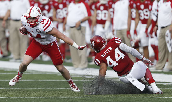 Nebraska needed all the help it could get to escape Indiana with a victory on Saturday afternoon.