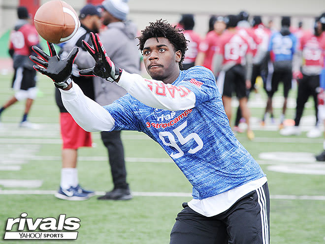 Three-star Texas WR Bryson Jackson hopes to visit Notre Dame this summer 