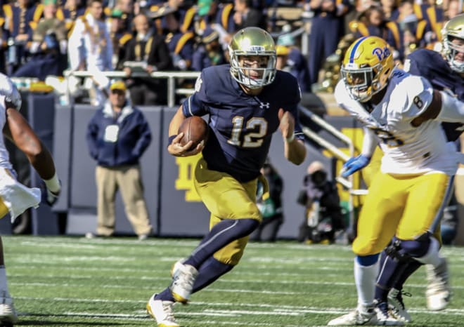 Notre Dame quarterback Ian Book is considered a Heisman Trophy candidate by multiple preseason magazines.