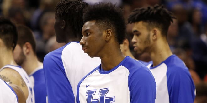 Hamidou Diallo was drafted by the Brooklyn Nets and traded to the Charlotte Hornets.