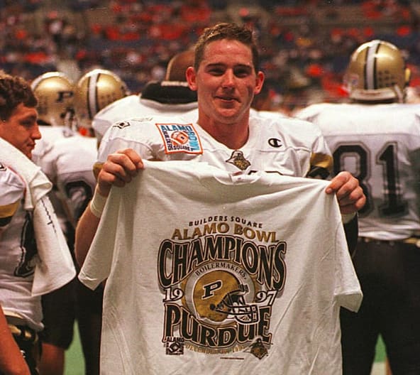 Billy Dicken helped lead Purdue to its first bowl since 1984.