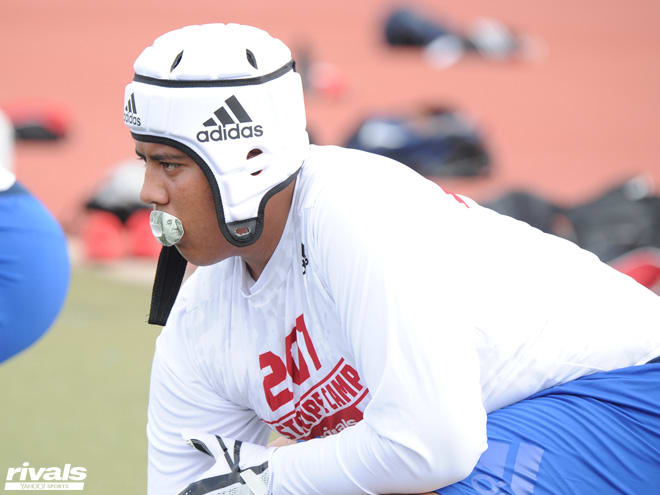Luis Chavarria is one of the most promising 2021 offensive tackle prospects in Texas