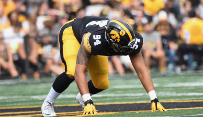 A.J. Epenesa looks to build on a strong freshman year at defensive end.