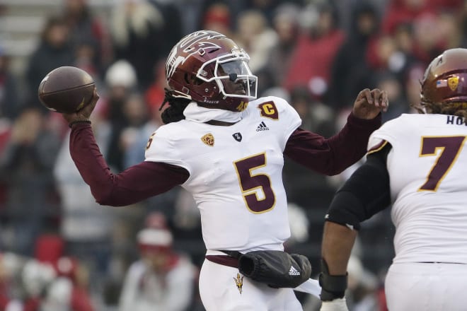 ASU QB Emory Jones (5) 