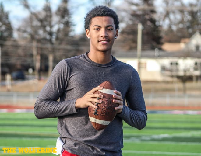 Three-star dual-threat quarterback Anthony Romphf now has a lot to think about with a Michigan offer in hand.