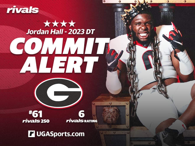 Georgia makes big addition to 2023 class signing DT Jordan Hall