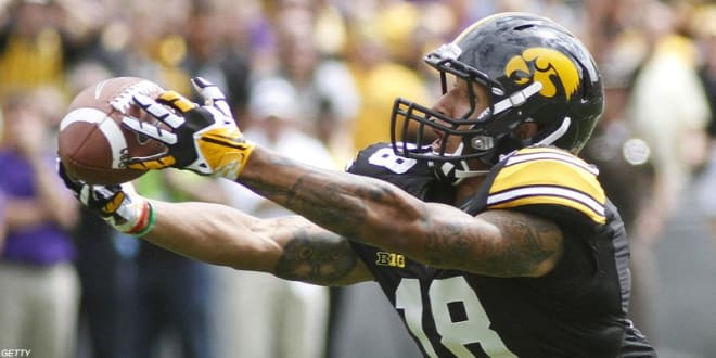 Texas Tech JUCO WR signee Derrick Willies began his college career at Iowa.