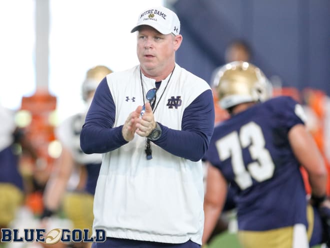 Notre Dame Fighting Irish football special teams coach Brian Polian