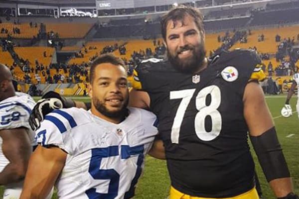 Pittsburgh Steelers OT Alejandro Villanueva talks OT Brett Toth's NFL quest  - GoBlackKnights