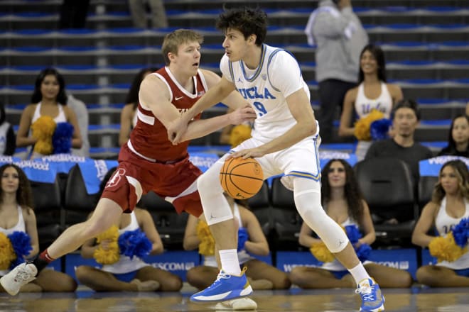 Berke Buyuktuncel scored a season-high 13 points against Stanford in a January matchup at Pauley Pavilion.