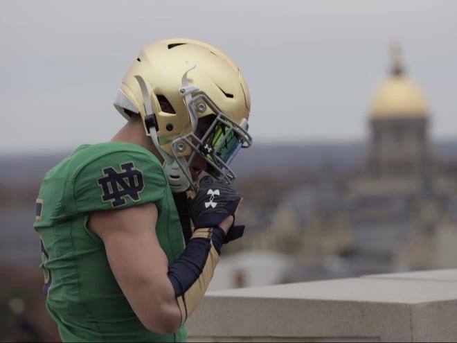 Four-star Notre Dame football recruit Drayk Bowen begins multitasking at ND in earnest in mid-January.