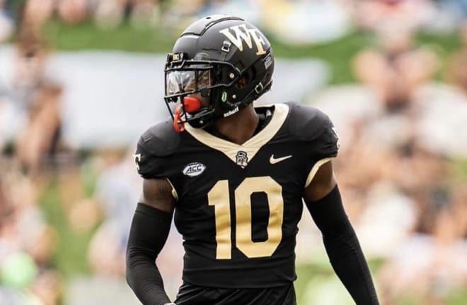 Former Wake Forest cornerback DaShawn Jones. Photo | DaShawn Jones' Instagram, @dashawnjones