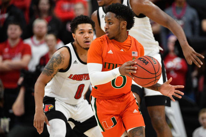 Miami Hurricanes basketball Chris Lykes