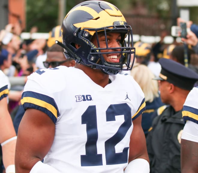Michigan Wolverines football junior linebacker Josh Ross is expected to be a stalwart in the middle this year. 