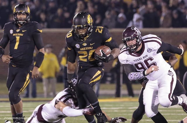 Henry Josey's fourth-quarter touchdown run gave Missouri a lead it wouldn't relinquish against Texas A&M in 2013.