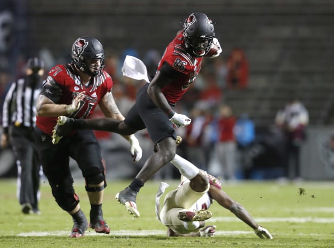 NC State Wolfpack football receiver Emeka Emezie