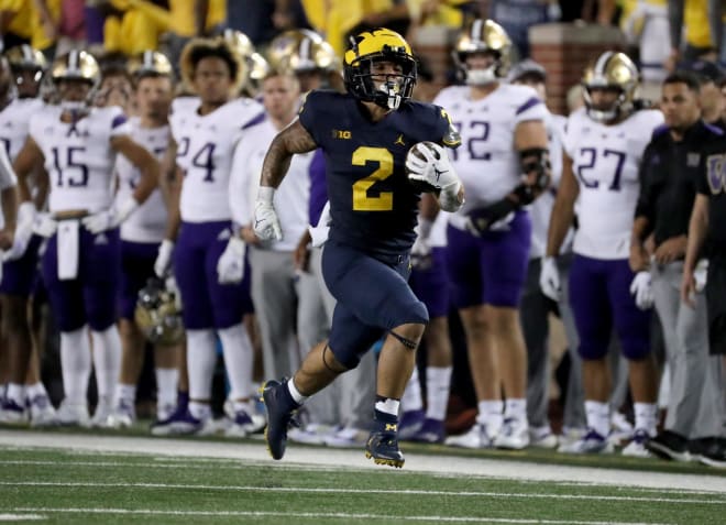 What Washington Huskies Jimmy Lake said: Michigan football, run game