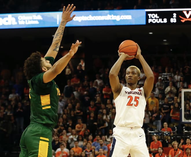 Mamadi Diakite tied a career-high with 19 points in the win over Vermont.