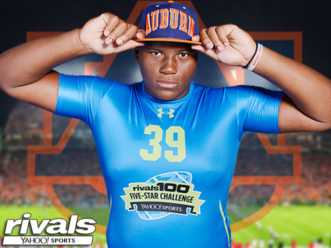 Brown is Auburn's highest-rated commit in the 2016 class.