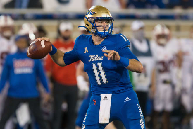Tulsa's Zach Smith threw for 325 yards and three touchdowns against SMU.