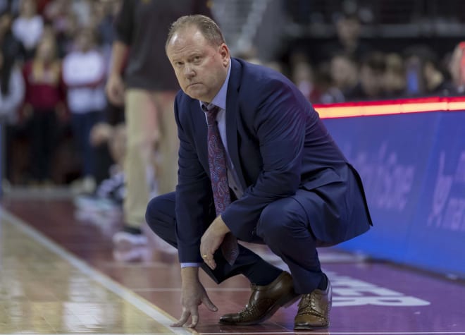 Wisconsin head coach Greg Gard.