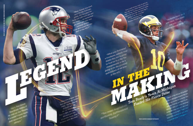 Michigan Wolverines Football Preview Excerpt: U-M Set Stage For Tom Brady -  Maize&BlueReview