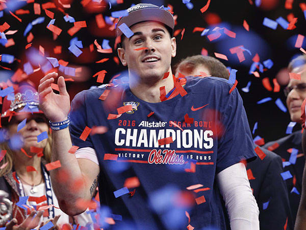 Chad Kelly's 2015 team is the No. 1 seed. 