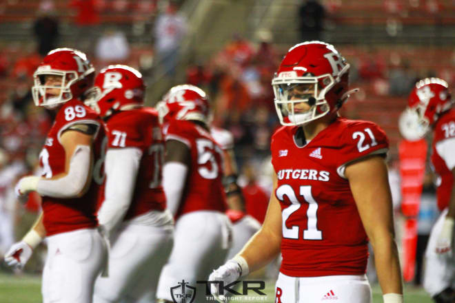 Rutgers TE Johnny Langan (21)