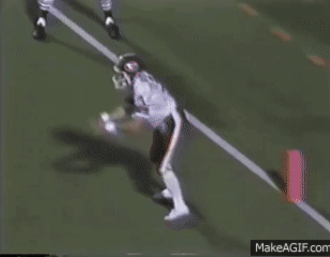 Considered one of the plays of the game, Broadway's pressure-packed 47-yard punt during the final minutes of a 16-15 Georgia win over Tennessee in 1980.