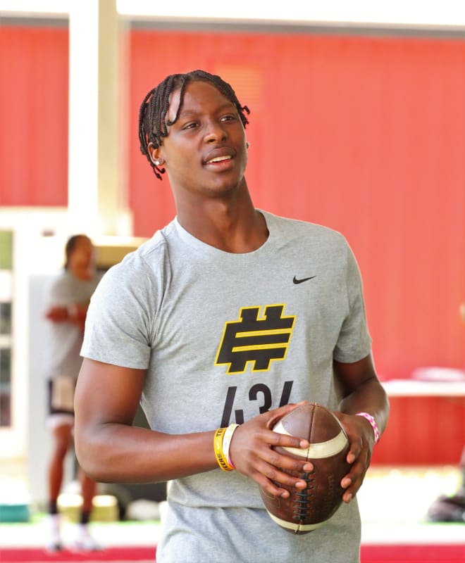 2026 four-star QB Faizon Brandon performed well at the Elite 11. (Dale Dowden/VolReport.com)