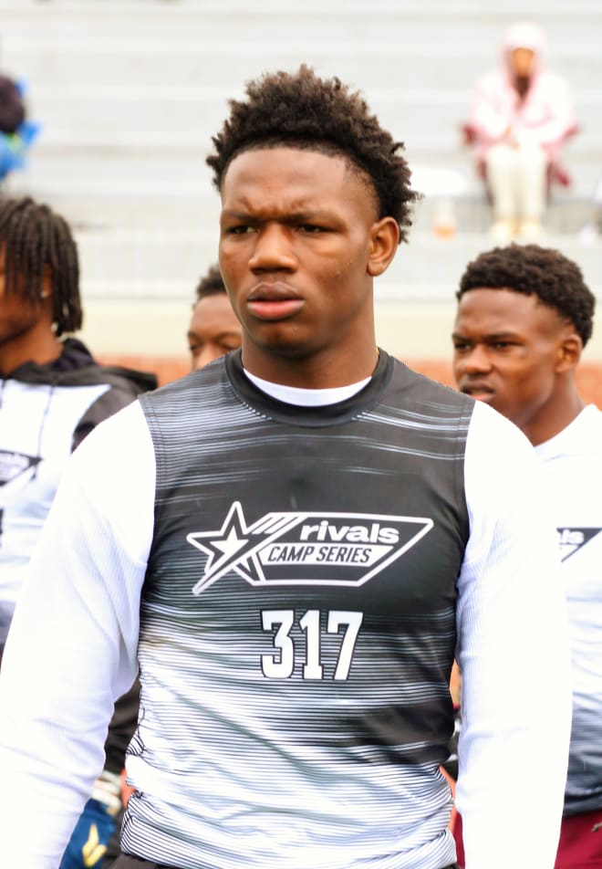 2025 three-star Calvary Day (Ga.) WR Thomas Blackshear updates recruitment following Rivals Camp. (Dale Dowden/VolReport.com)