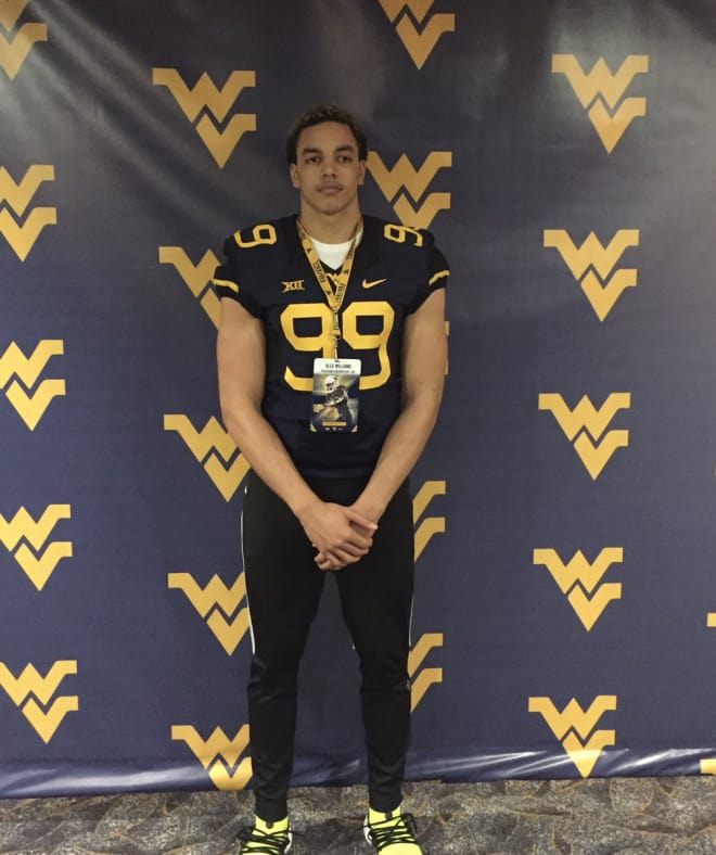 Williams is the third defensive lineman to pick West Virginia. 