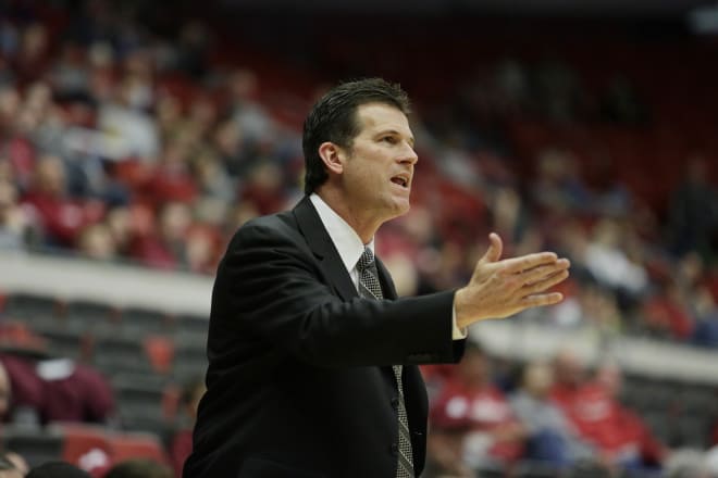 Steve Alford met with the media on Tuesday.