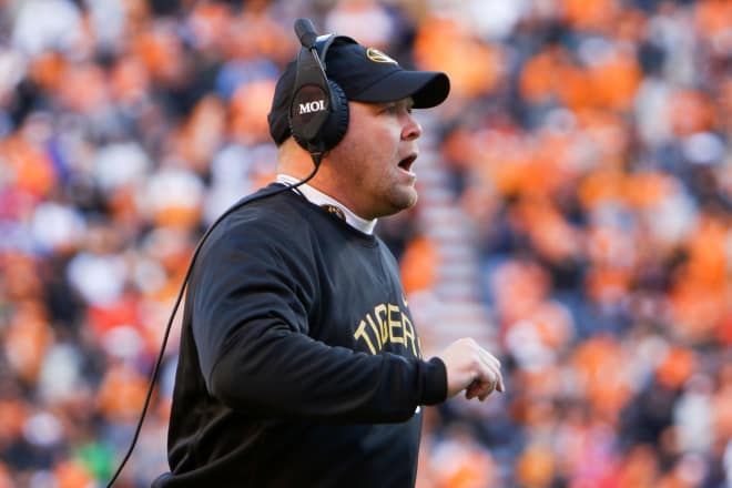 Missouri's recruiting classes have each ranked in the 40's nationally since Barry Odom took over.
