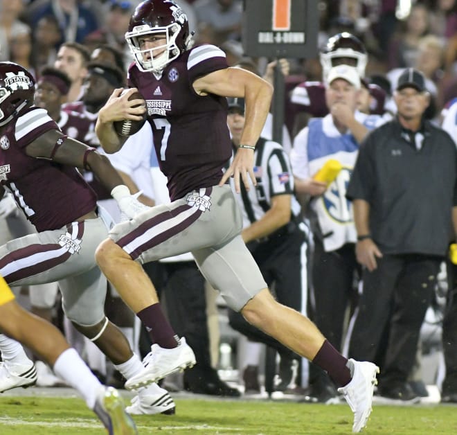 Nick Fitzgerald added four touchdown in the win