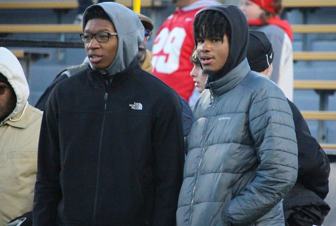Jalen Graham (left) will team with fellow Detroit product and safety Marvin Grant in the fall.