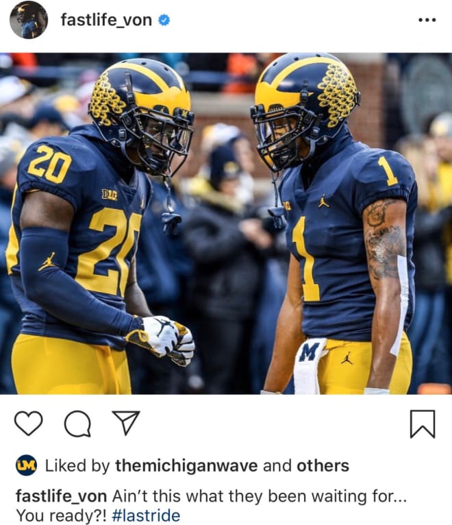 The Michigan Wolverines' football team received great news tonight when  cornerback Ambry Thomas announced his return.