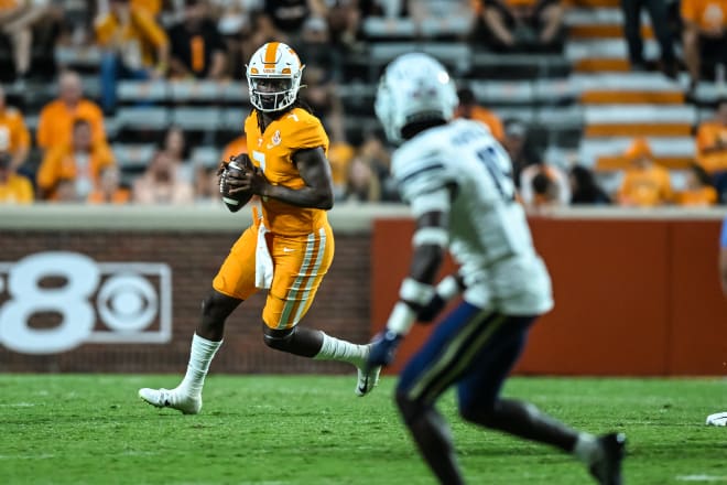 Joe Milton III enters the 2023 season as Tennessee's unquestioned starter at quarterback.