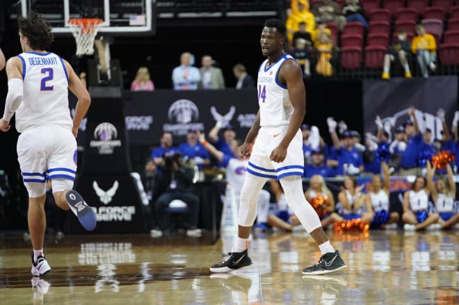 The Boise State men’s basketball team, the No. 1 seed in the 2022 Air Force Reserve MW Men’s Basketball Championship, defeated No. 8 seed Nevada, 71-69, Thursday…the Broncos improved to 25-7 on the season, while the Wolf Pack dropped to 13-18.