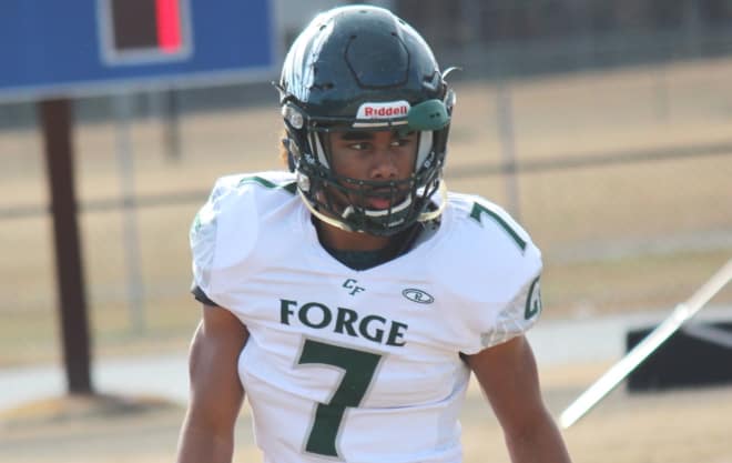 Colonial Forge's Josh Sarratt found the end zone 20 times as a sophomore