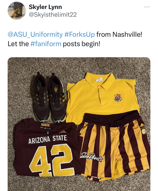 2023 Uniformity – Week 1: Sun Devils Wearing Traditional Opening