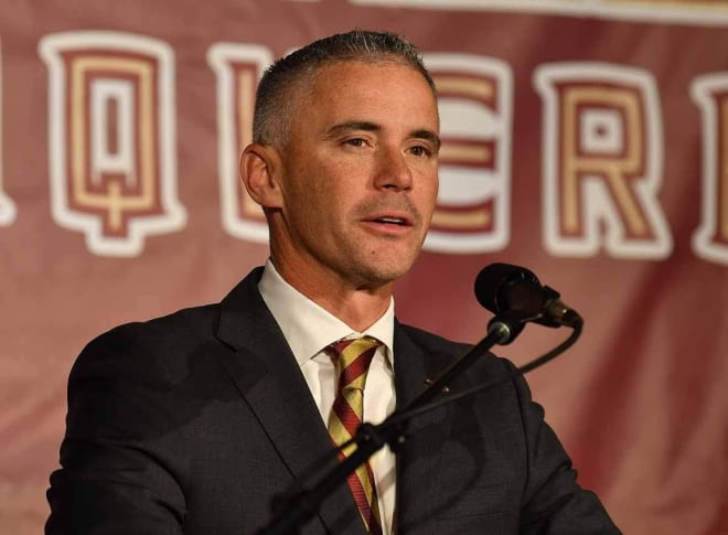 Florida State football coach Mike Norvell is working to keep his players on task during sports shutdown.