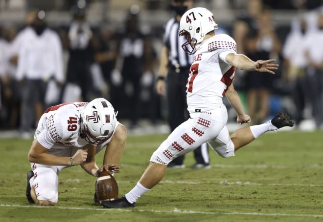 Rory Bell is the lone remaining kicker on Temple's roster from last season. (USA Today)
