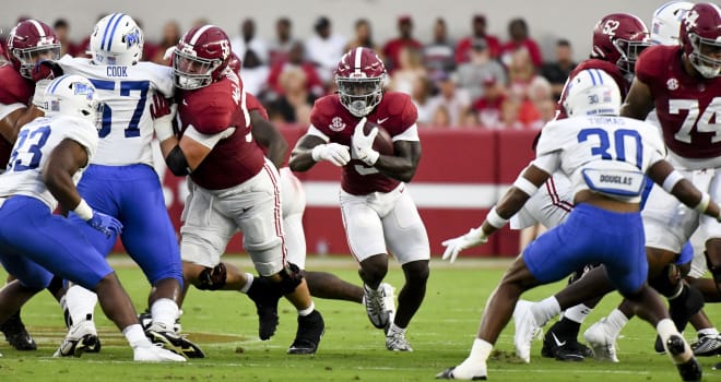 Middle Tennessee Blue Raiders vs. Alabama Crimson Tide