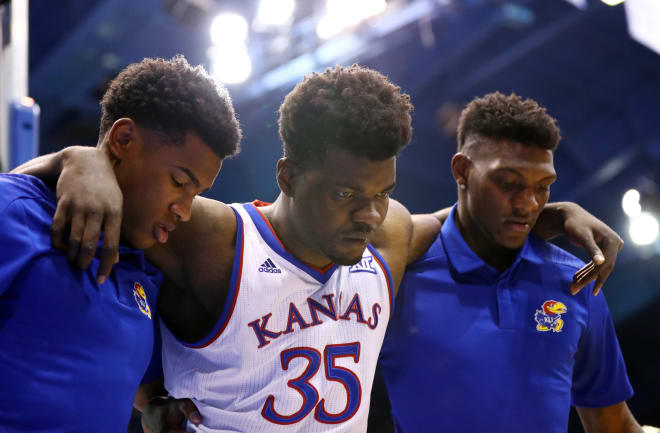 Kansas will be without big man Udoka Azubuike for an extended period of time