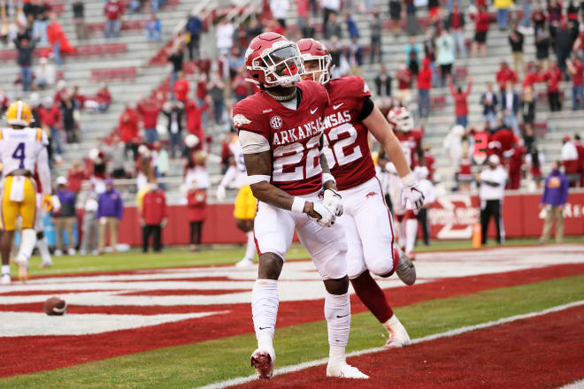 Arkansas is scheduled to travel to Missouri on Saturday.